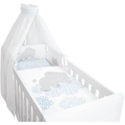 Be B Ella Vital Beddenset 4 Stuks, Lunafant Blauw -Roba || Alvi || Pinolino Winkel be b ella vital beddenset 4 stuks lunafant blauw a260855 2