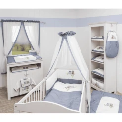 Be Be 's Collection Beddenset 3-delig Uilen Blauw -Roba || Alvi || Pinolino Winkel be be s collection beddenset 3 delig uilen blauw a288470 3