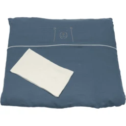 Be Be 's Collection Mousseline Beddengoed Donkerblauw 80 X 80 Cm -Roba || Alvi || Pinolino Winkel be be s collection mousseline beddengoed donkerblauw 80 x 80 cm a325348 2