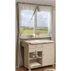 Be 's Collection Gordijn 2 Lussen Sjaals Elk 100 X 150 Cm Kleine Prinses Ecru/roos