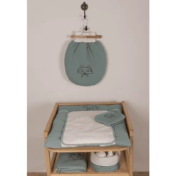 Be 's Collection Muslin Romper Tasje Licht Gevoerd Groen -Roba || Alvi || Pinolino Winkel be s collection muslin romper tasje licht gevoerd groen a326685 4