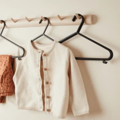 BIECO Kledinghangers 8 Stuks Zwart -Roba || Alvi || Pinolino Winkel bieco kledinghangers 8 stuks zwart a164218 4