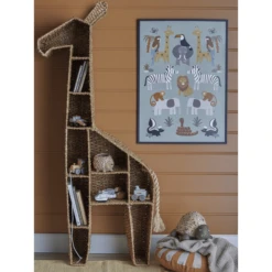 Blommingville MINI Boekenplank Kalu Bankuan-Gras Naturel -Roba || Alvi || Pinolino Winkel blommingville mini boekenplank kalu bankuan gras naturel a382309 4