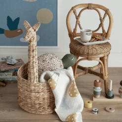 Bloom Ingville MINI Mandje Dinne Waterhyacint Naturel -Roba || Alvi || Pinolino Winkel bloom ingville mini mandje dinne waterhyacint naturel a381190 2