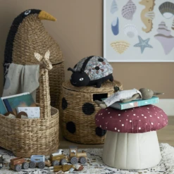 Bloom Ingville MINI Mandje Dinne Waterhyacint Naturel -Roba || Alvi || Pinolino Winkel bloom ingville mini mandje dinne waterhyacint naturel a381190 3