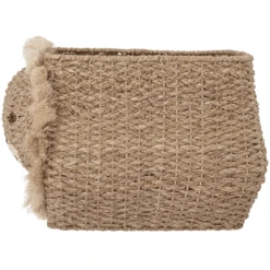 Bloom Ingville MINI Mandje Harrison Bankuan Gras Naturel -Roba || Alvi || Pinolino Winkel bloom ingville mini mandje harrison bankuan gras naturel a381182 2