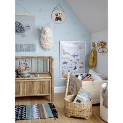 Bloom Ingville MINI Opbergbox Met Wielen Paulownia Natuur -Roba || Alvi || Pinolino Winkel bloom ingville mini opbergbox met wielen paulownia natuur a382304 2