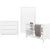 Bopita Babykamer Anne 3-delig 60 X 120 Cm Wit