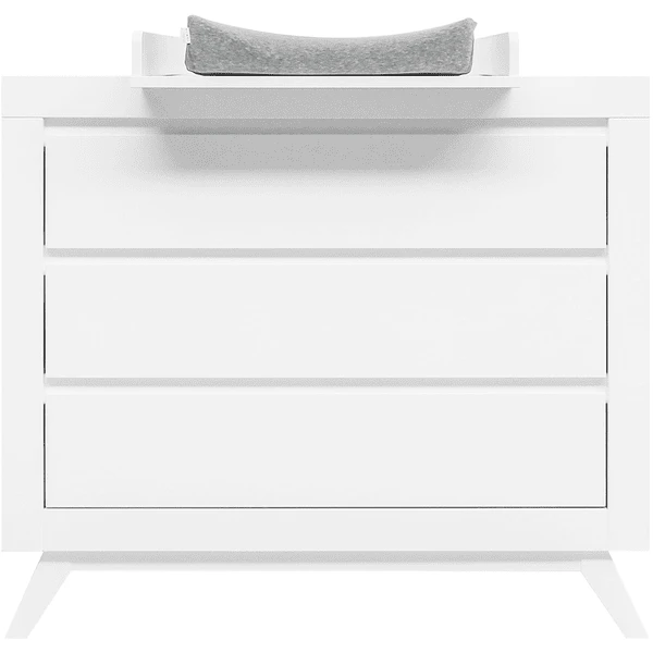 Bopita Babykamer Anne 3-delig 60 X 120 Cm Wit Met Aankleedkussen 6 Bopita Babykamer Anne 3-delig 60 X 120 Cm Wit Met Aankleedkussen - Afbeelding 4