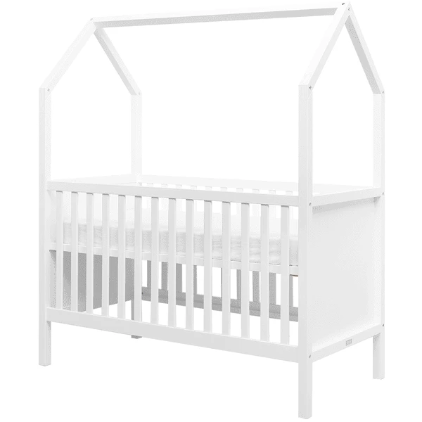 Bopita Babykamer Corsica My First House 3-delig 70 X 140 Cm Cabriolet Wit 6 Bopita Babykamer Corsica My First House 3-delig 70 X 140 Cm Cabriolet Wit - Afbeelding 4