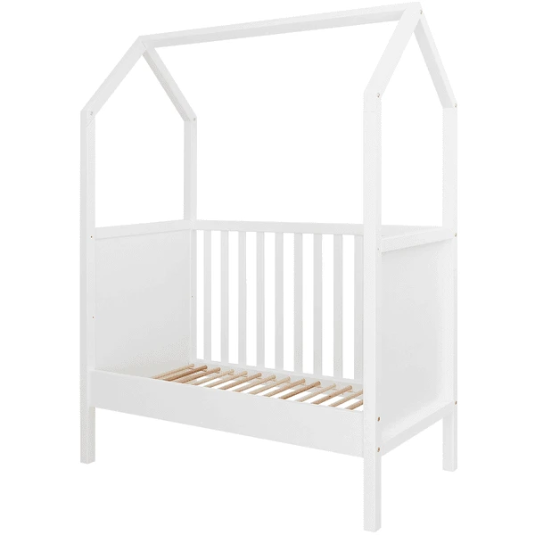 Bopita Babykamer Corsica My First Huis 3-delig 60 X 120 Wit Met Aankleedkussen 5 Bopita Babykamer Corsica My First Huis 3-delig 60 X 120 Wit Met Aankleedkussen - Afbeelding 4