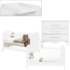Bopita Babykamer Elena 2-delig Met Om Te Bouwen Commode 70 X 140 Cm Wit -Roba || Alvi || Pinolino Winkel bopita babykamer elena 2 delig met om te bouwen commode 70 x 140 cm wit a342534