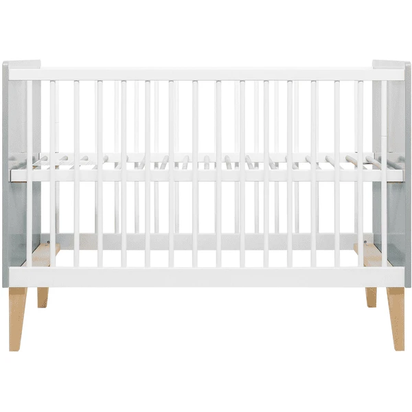 Bopita Babykamer Emma 2-delig 60 X 120 Cm Wit/grijs Met Aankleedkussen 7 Bopita Babykamer Emma 2-delig 60 X 120 Cm Wit/grijs Met Aankleedkussen - Afbeelding 5