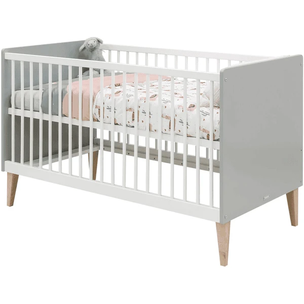 Bopita Babykamer Emma 3-delig Ombouwbaar , Met Aankleedkussen 70 X 140 Cm Wit/grijs 5 Bopita Babykamer Emma 3-delig Ombouwbaar , Met Aankleedkussen 70 X 140 Cm Wit/grijs - Afbeelding 3