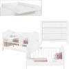 Bopita Babykamer Evi 2-delig Met Ombouwbare Commode 70 X 140 Cm Wit -Roba || Alvi || Pinolino Winkel bopita babykamer evi 2 delig met ombouwbare commode 70 x 140 cm wit a342554