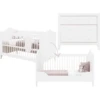 Bopita Babykamer Evi 2-delig Om Te Bouwen 70 X 140 Cm Wit -Roba || Alvi || Pinolino Winkel bopita babykamer evi 2 delig om te bouwen 70 x 140 cm wit a337363