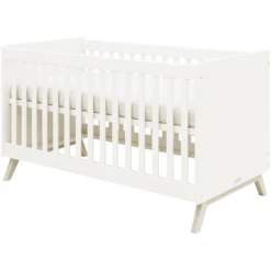 Bopita Babykamer Fenna 2-delig Ombouwbaar 70 X 140 Cm Wit / Natuur -Roba || Alvi || Pinolino Winkel bopita babykamer fenna 2 delig ombouwbaar 70 x 140 cm wit natuur a337354 3
