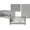 Bopita Babykamer Fenna 3-delig 70 X 140 Cm Cabriolet Grijs / Natuur -Roba || Alvi || Pinolino Winkel bopita babykamer fenna 3 delig 70 x 140 cm cabriolet grijs natuur a338237
