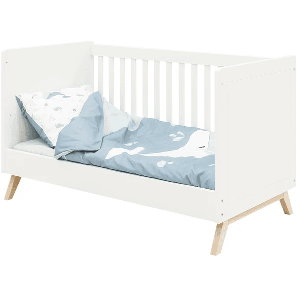 Bopita Babykamer Fenna 3-delig 70 X 140 Cm Cabriolet Wit / Natuur 7 Bopita Babykamer Fenna 3-delig 70 X 140 Cm Cabriolet Wit / Natuur - Afbeelding 5