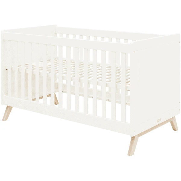 Bopita Babykamer Fenna 3-delig Met Commode 70 X 140 Cm Cabriolet Wit / Natuur 7 Bopita Babykamer Fenna 3-delig Met Commode 70 X 140 Cm Cabriolet Wit / Natuur - Afbeelding 5