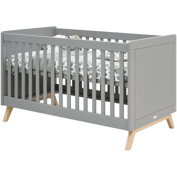 Bopita Babykamer Fenna 3-delig Ombouwbaar, Met Commode 70 X 140 Cm Grijs / Naturel 5 Bopita Babykamer Fenna 3-delig Ombouwbaar, Met Commode 70 X 140 Cm Grijs / Naturel - Afbeelding 3