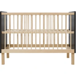 Bopita Babykamer Floris 2-delig 60 X 120 Cm Mat Zwart/naturel Met Commode -Roba || Alvi || Pinolino Winkel bopita babykamer floris 2 delig 60 x 120 cm mat zwart naturel met commode a337563 2