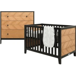 Bopita Babykamer Job 2-delig 60 X 120 Cm Vintage Honing