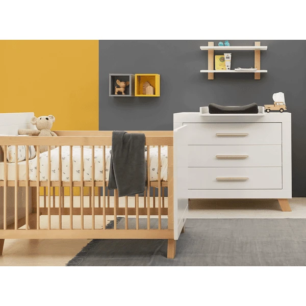 Bopita Babykamer Lisa 2-delig 60 X 120 Cm Wit Met Aankleedplateau 3 Bopita Babykamer Lisa 2-delig 60 X 120 Cm Wit Met Aankleedplateau