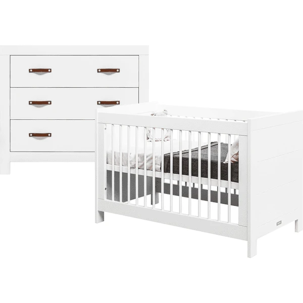 Bopita Babykamer Lucca 2-delig 60 X 120 Cm Wit 3 Bopita Babykamer Lucca 2-delig 60 X 120 Cm Wit