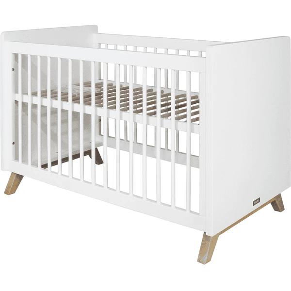 Bopita Babykamer Lynn 2-delig 60 X 120 Cm Wit / Natuur 3 Bopita Babykamer Lynn 2-delig 60 X 120 Cm Wit / Natuur - Afbeelding 2