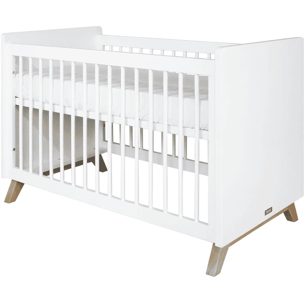 Bopita Babykamer Lynn 3-delig 60 X 120 Cm Wit / Natuur 4 Bopita Babykamer Lynn 3-delig 60 X 120 Cm Wit / Natuur - Afbeelding 2
