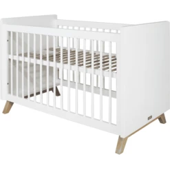 Bopita Babykamer Lynn 3-delig 60 X 120 Cm Wit / Natuur Met Aankleedkussen -Roba || Alvi || Pinolino Winkel bopita babykamer lynn 3 delig 60 x 120 cm wit natuur met aankleedkussen a351410 2