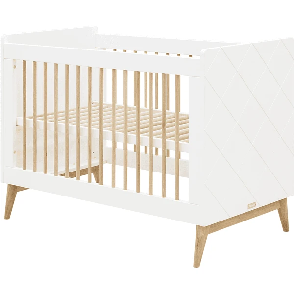Bopita Babykamer Parijs 2-delig 60 X 120 Cm Wit / Natuur 4 Bopita Babykamer Parijs 2-delig 60 X 120 Cm Wit / Natuur - Afbeelding 2