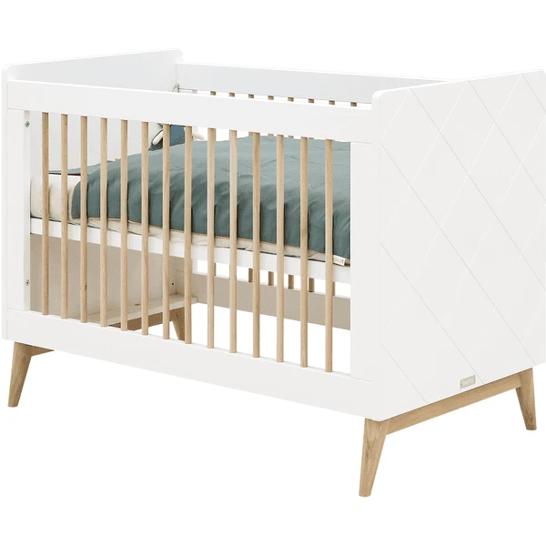 Bopita Babykamer Parijs 2-delig 60 X 120 Cm Wit / Natuur 5 Bopita Babykamer Parijs 2-delig 60 X 120 Cm Wit / Natuur - Afbeelding 3