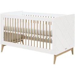 Bopita Babykamer Paris 2-delig Met Ombouwbare Commode 70 X 140 Cm Wit / Naturel -Roba || Alvi || Pinolino Winkel bopita babykamer paris 2 delig met ombouwbare commode 70 x 140 cm wit naturel a342550 4