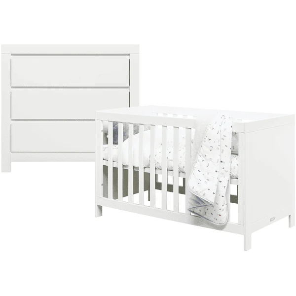 Bopita Babykamer Thijn 2-delig 60 X 120 Cm Wit 4 Bopita Babykamer Thijn 2-delig 60 X 120 Cm Wit - Afbeelding 2