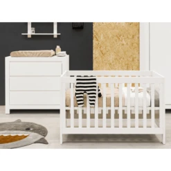 Bopita Babykamer Thijn 2-delig 60 X 120 Cm Wit