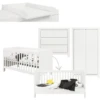 Bopita Babykamer Thijn 3-delig Met Commode Ombouwbaar 70 X 140 Cm Wit -Roba || Alvi || Pinolino Winkel bopita babykamer thijn 3 delig met commode ombouwbaar 70 x 140 cm wit a343495