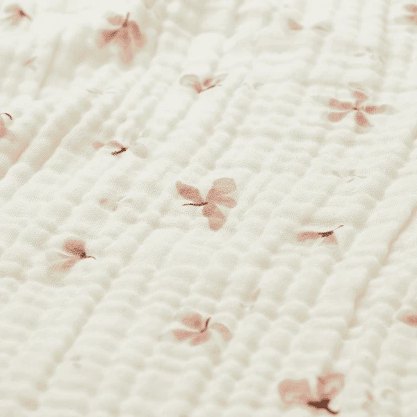 Cam Cam Copenhagen Gaasdeken Wind Flower Crème 4 Cam Cam Copenhagen Gaasdeken Wind Flower Crème - Afbeelding 2