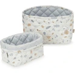 Cam Cam Copenhagen Gewatteerde Opbergmanden Set Van 2 Forest -Roba || Alvi || Pinolino Winkel cam cam copenhagen gewatteerde opbergmanden set van 2 forest a371406 1