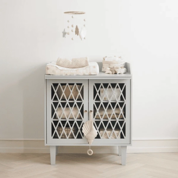 Cam Cam Copenhagen Cam Cam® COPENHAGEN Harlekijn Luiertafel Grijs 4 Cam Cam Copenhagen Cam Cam® COPENHAGEN Harlekijn Luiertafel Grijs - Afbeelding 2