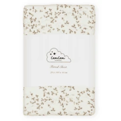 Cam Cam Copenhagen Cam Cam® COPENHAGEN Hoeslaken 70 X 140 Cm Lierre -Roba || Alvi || Pinolino Winkel cam cam copenhagen hoeslaken 70 x 140 cm lierre a371583 1