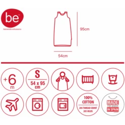 Cambrass Slaapzak Be Universe Hemelsblauw 70 - 90 Cm -Roba || Alvi || Pinolino Winkel cambrass slaapzak be universe hemelsblauw 70 90 cm a262354 3