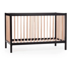 Childhome CHILD HOME Babybed 97 Zwart Natuur -Roba || Alvi || Pinolino Winkel child home babybed 97 zwart natuur a367620 2