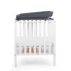 Childhome CHILD HOME Evolux Aankleedkussen Voor Bed / Box Antraciet -Roba || Alvi || Pinolino Winkel child home evolux aankleedkussen voor bed box antraciet a298785 2