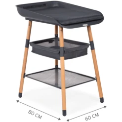 Childhome CHILD HOME Evolux Luiertafel Antraciet -Roba || Alvi || Pinolino Winkel child home evolux luiertafel antraciet a298652 2