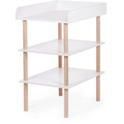 Childhome CHILD HOME Luiertafel Wit Natuur