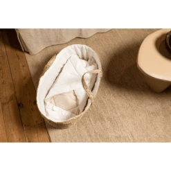 Childhome CHILD HOME Mozaïek Mand Van Zeegras Incl. Matras Naturel -Roba || Alvi || Pinolino Winkel child home mozaiek mand van zeegras incl matras naturel a367070 4
