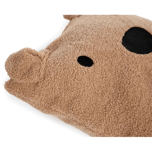 Childhome CHILD HOME Teddy Kussen 40 X 40 Cm Bruin 7 Childhome CHILD HOME Teddy Kussen 40 X 40 Cm Bruin - Afbeelding 5