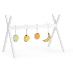 Childhome CHILD HOME Tipi Staander Voor Mozesmand + Baby Gym Wit -Roba || Alvi || Pinolino Winkel child home tipi staander voor mozesmand baby gym wit a330670 3